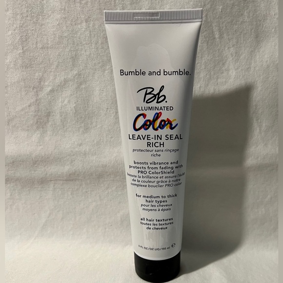 🎨NWT🎨 BUMBLE and BUMBLE Illuminated Color Leave-In Seal Rich Medium to Thick - Picture 2 of 10